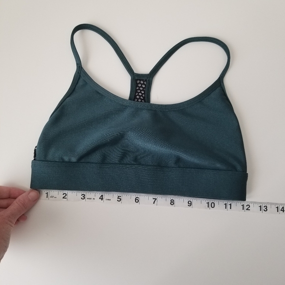 NWOT Koral Lucent Infinity Racerback Sports Bra Green Size XS - Picture 3 of 9